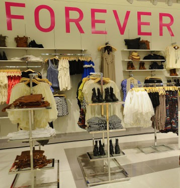 Forever 21 usa cremalheiras embutidas – Vera Zaffari & Co